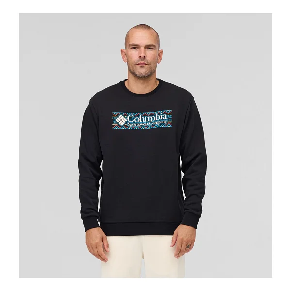 Columbia CSC Branded Blanket CS0442-010 Siyah Erkek Sweatshirt - Görsel 6