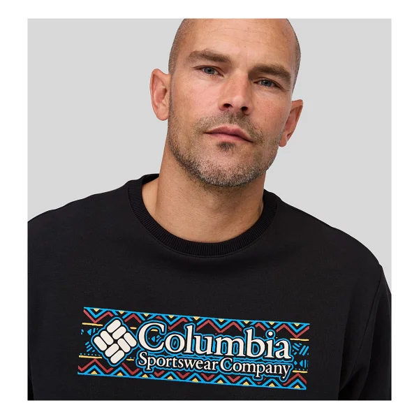 Columbia CSC Branded Blanket CS0442-010 Siyah Erkek Sweatshirt - Görsel 4