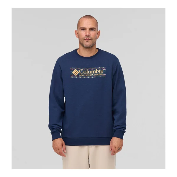 Columbia CSC Branded Blanket CS0442-466 Lacivert Erkek Sweatshirt - Görsel 6