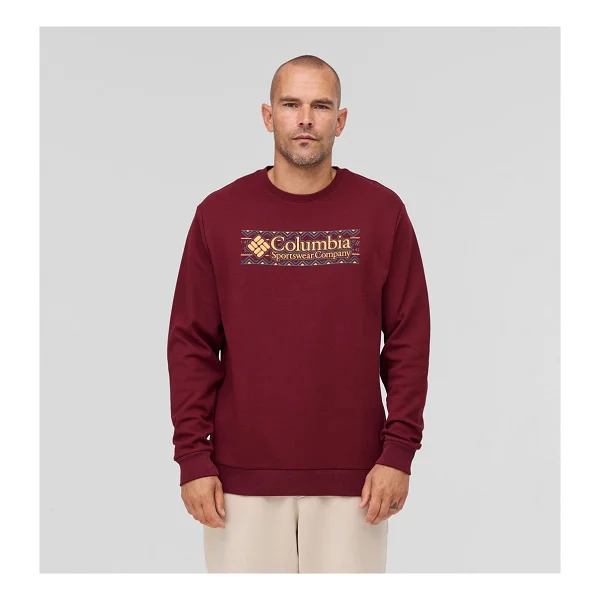 Columbia CSC Branded Blanket CS0442-624 Bordo Erkek Sweatshirt - Görsel 6