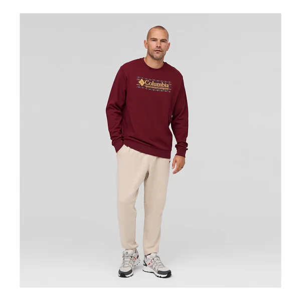 Columbia CSC Branded Blanket CS0442-624 Bordo Erkek Sweatshirt - Görsel 5