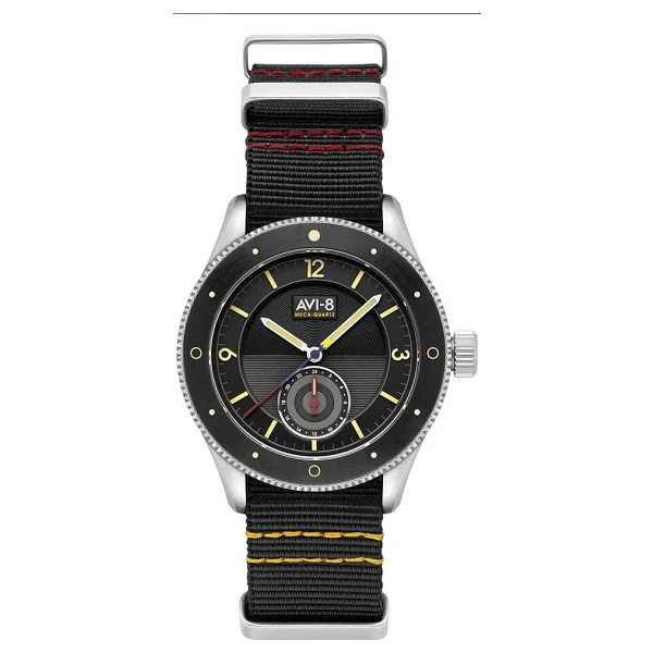 AVI-8 Flyboy Airmaster Sector Meca-Quartz AV-4112 Erkek Kol Saati - Görsel 2