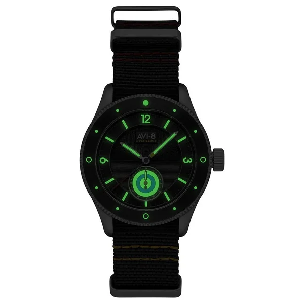 AVI-8 Flyboy Airmaster Sector Meca-Quartz AV-4112 Erkek Kol Saati - Görsel 4
