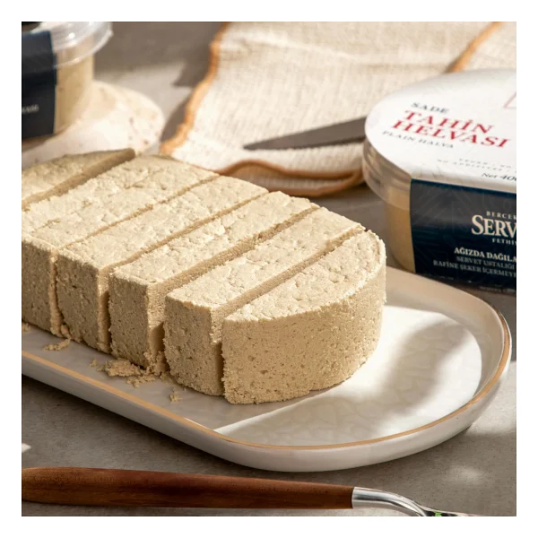 Servet Rafine Şeker İlavesiz - Sade Helva 400g - 400 gr - Görsel 10