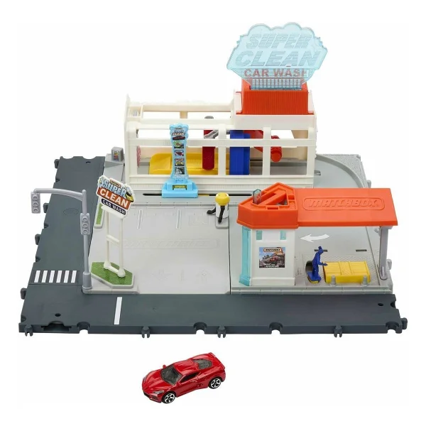 Matchbox Aksiyon Sürücüleri Süper Oto Yıkama Oyun Seti HNJ54 - Görsel 7