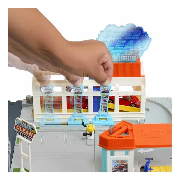 Matchbox Aksiyon Sürücüleri Süper Oto Yıkama Oyun Seti HNJ54 - Görsel 8