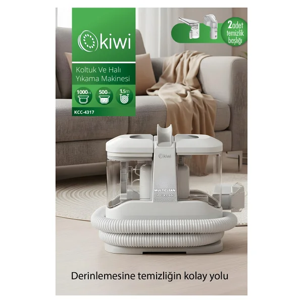 Kiwi KCC-4317 Koltuk ve Halı Yıkama Makinesi - Görsel 5