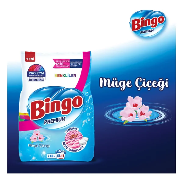 Bingo Matik Premium Renkliler için 7 kg Toz Deterjan - Görsel 10