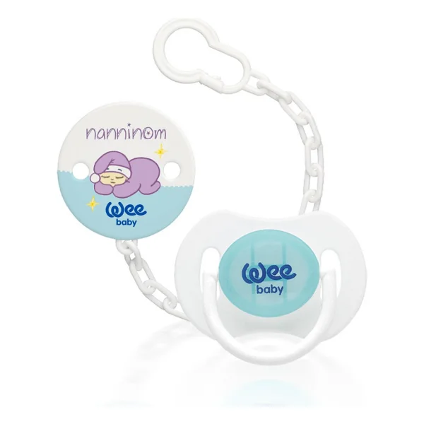 Wee Baby Nanninom Gece Emziği ve Emzik Askısı Seti - Görsel 8