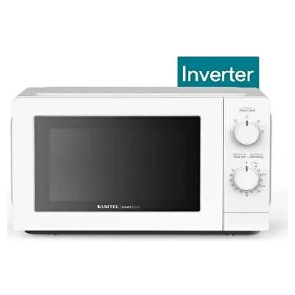 Kumtel Smartwave Dijital Inverter Mikrodalga 19 lt 700 W Buz Çözme Fonksiyonu ile Beyaz - Görsel 6
