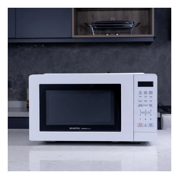 Kumtel Smartwave Dijital Inverter Mikrodalga 19 lt 700 W Buz Çözme Fonksiyonu ile Beyaz - Görsel 2