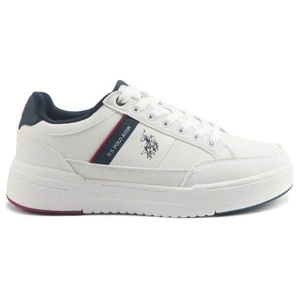 U.S. Polo Assn Nevada Beyaz Erkek Sneaker - Görsel 6