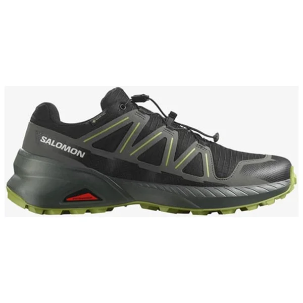 Salomon Speedcross Peak Gore-Tex L47790500 Siyah-Yeşil Erkek Koşu Ayakkabısı - Görsel 6
