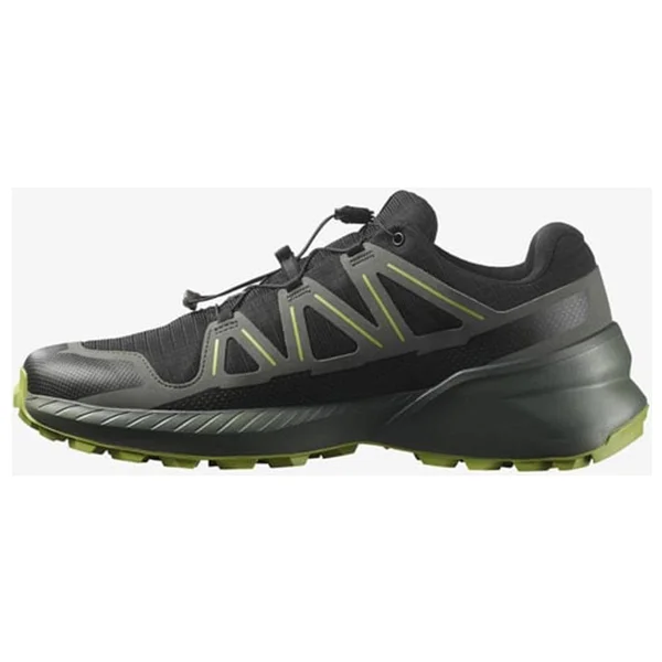Salomon Speedcross Peak Gore-Tex L47790500 Siyah-Yeşil Erkek Koşu Ayakkabısı - Görsel 2