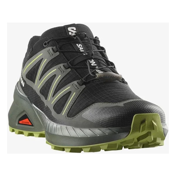 Salomon Speedcross Peak Gore-Tex L47790500 Siyah-Yeşil Erkek Koşu Ayakkabısı - Görsel 3