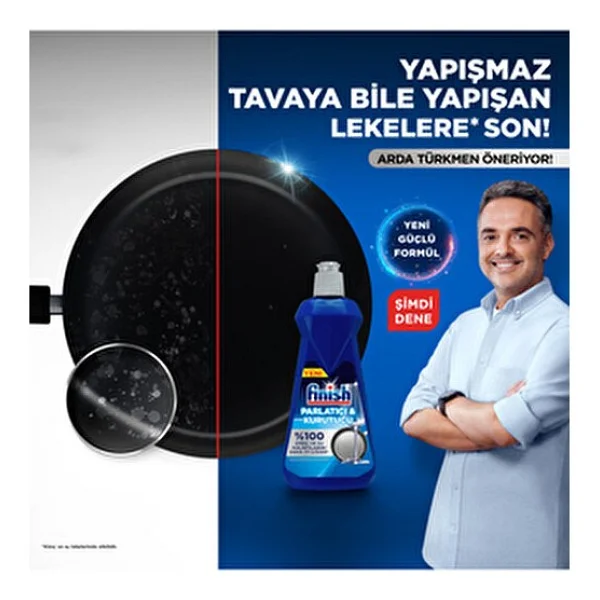 Finish Bulaşık Makinesi Parlatıcı & Kurutucu Sıvı Limon 800 ml x 2 - Görsel 7
