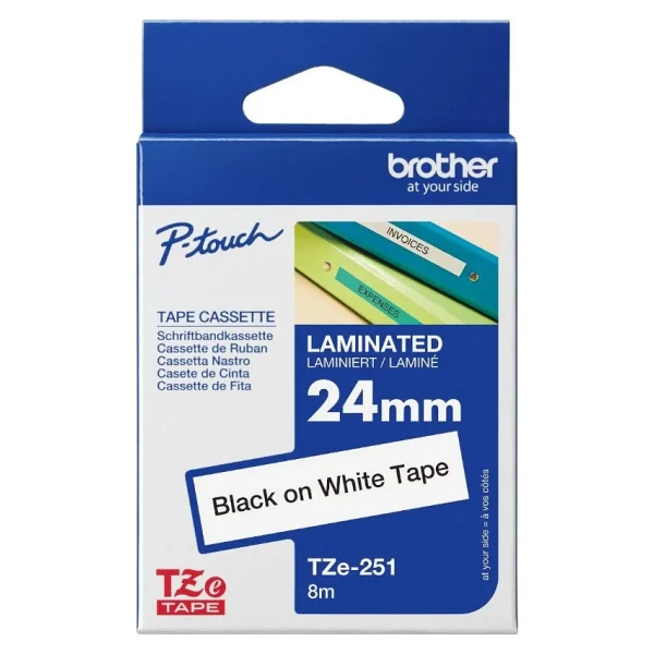 Brother TZE-251 Etiket - Görsel 2