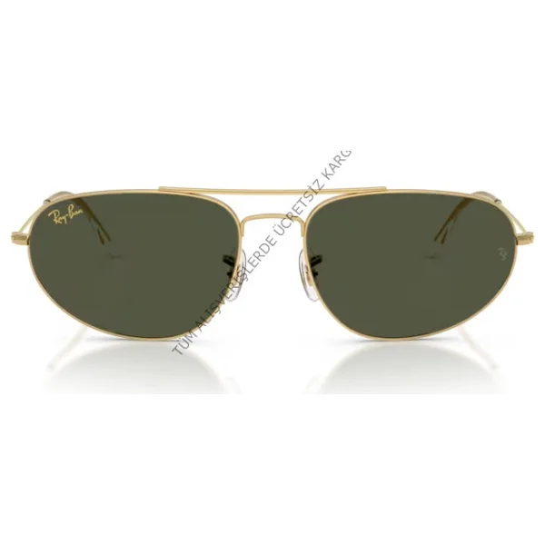 Ray-Ban Exploler IV 3945 919631 Legend Gold-Green Güneş Gözlüğü - Görsel 3