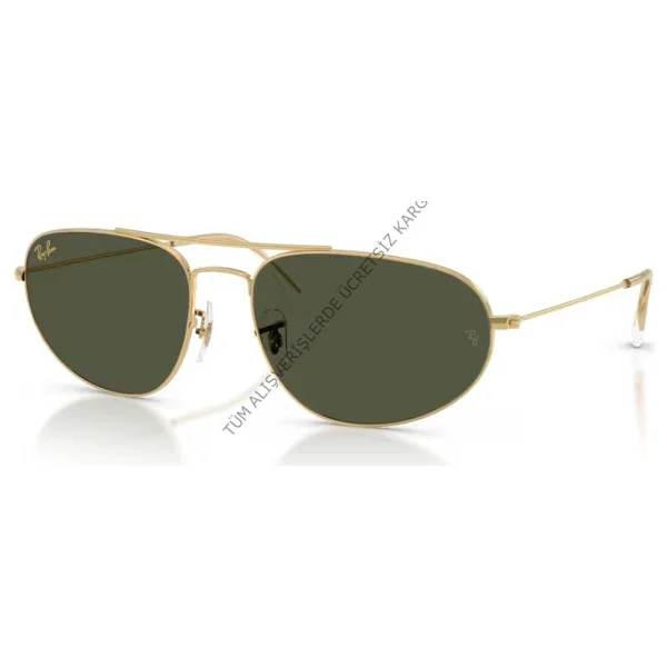 Ray-Ban Exploler IV 3945 919631 Legend Gold-Green Güneş Gözlüğü - Görsel 2