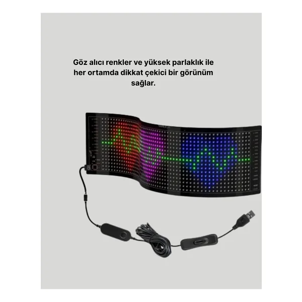 Şık ve Fonksiyonel Rgb LED Panel Canlı Renk Yansımalı Işık Sistemi - Görsel 3