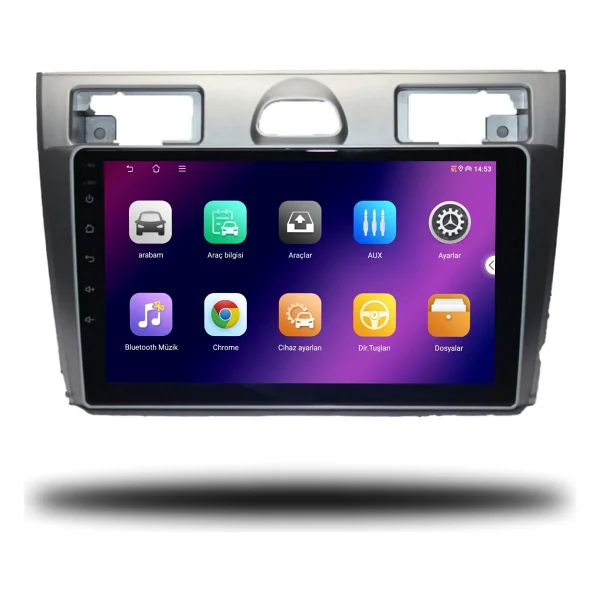 Carplayer Ford Fiesta 2006-2011 Uyumlu Android Multimedya 4gb Ram 32gb Hafıza - Görsel 2
