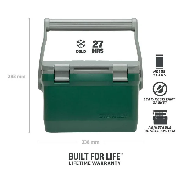 Stanley Adventure Koyu Yeşil 6.6 lt Kamp Buzluğu - Görsel 4