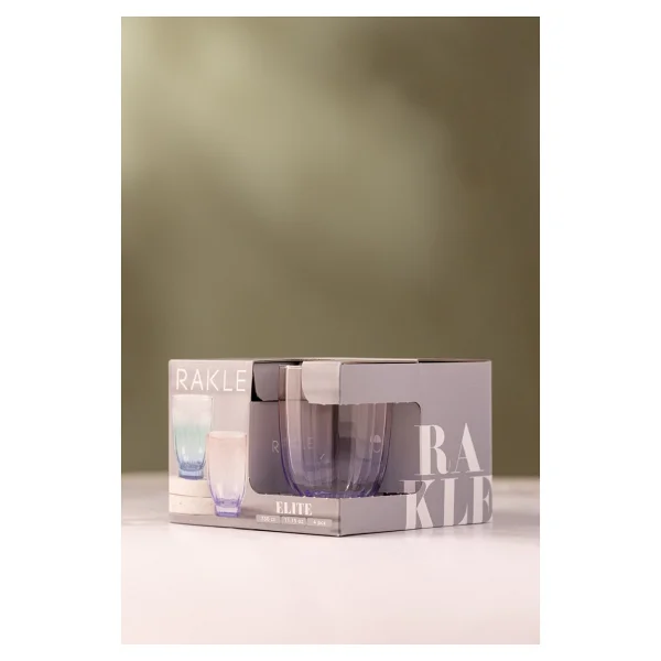 Rakle Elite 4'lü Meşrubat Bardağı 320 ml - Görsel 10