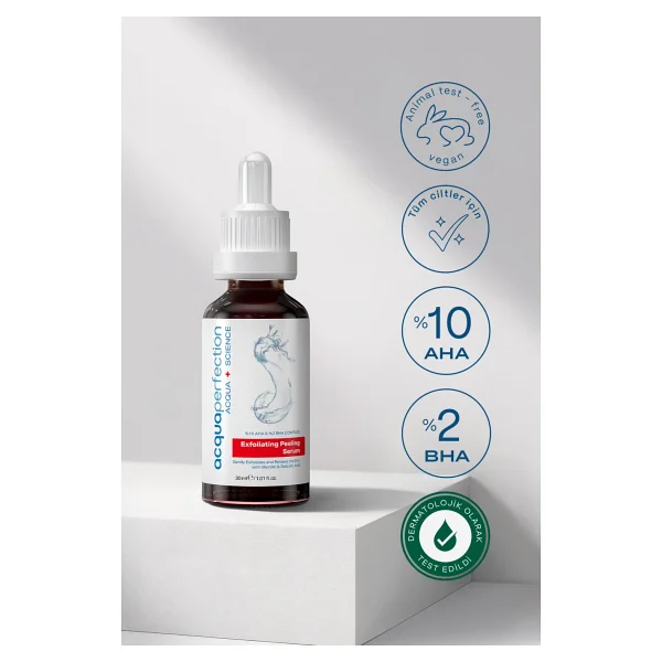 Acqua Perfection Exfoliating Cilt Tonu Eşitleyici ve Yenileyici Peeling Serum 30 ml - Görsel 4