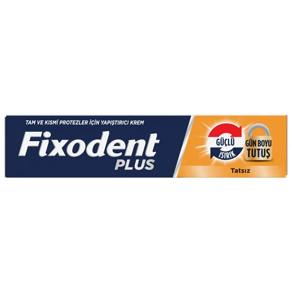 Fixodent Plus Güçlü Isırık 40 gr Protez Diş Yapıştırıcı - Görsel 3