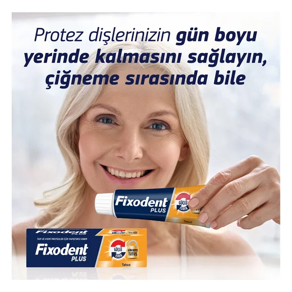 Fixodent Plus Güçlü Isırık 40 gr Protez Diş Yapıştırıcı - Görsel 9