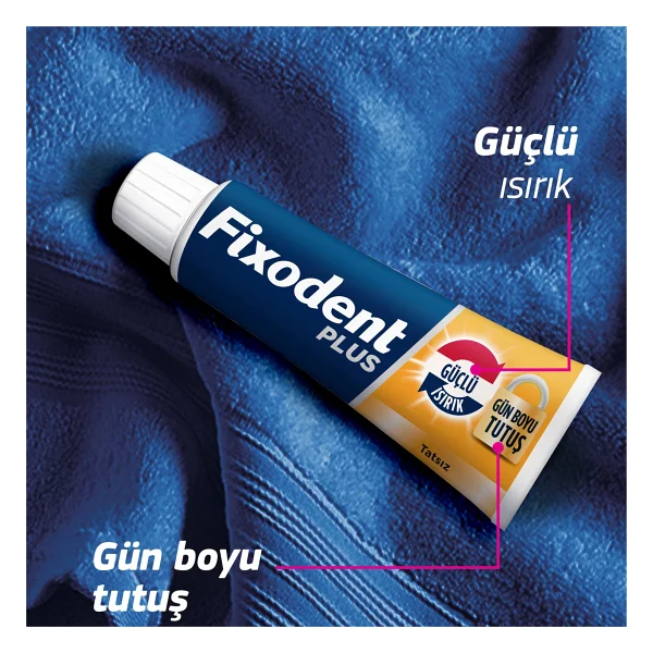 Fixodent Plus Güçlü Isırık 40 gr Protez Diş Yapıştırıcı - Görsel 10