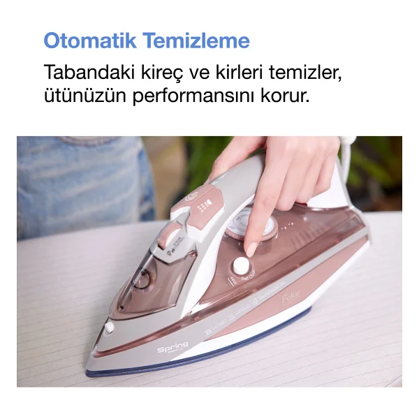 Fakir Spring 2600 W Buharlı Ütü - Görsel 4