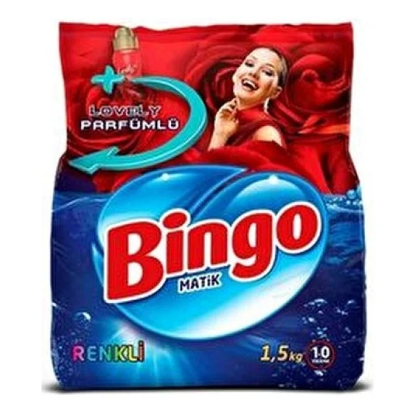 Bingo Matik 1.5 kg Toz Deterjan - Görsel 4