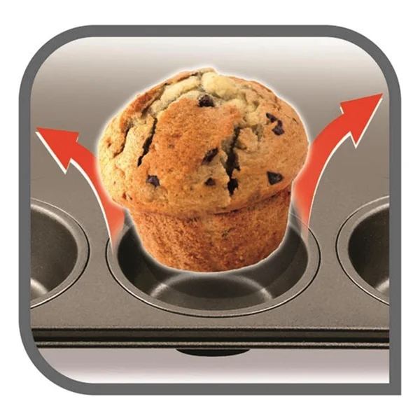 Tefal Easybake Muffin Kalıbı - Görsel 4