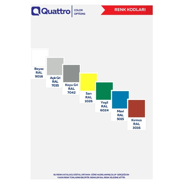 Quattro F-1042 Mma Esaslı Zemin Boyası - 10 KG - Mavi - Görsel 6