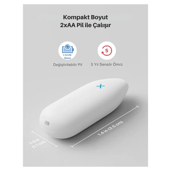 X-Sense STH51 Wi-Fi Nem & Isı Ölçer Higrometre Iç Mekan Nemi, Akıllı Termometre Nem Ölçer - Görsel 2