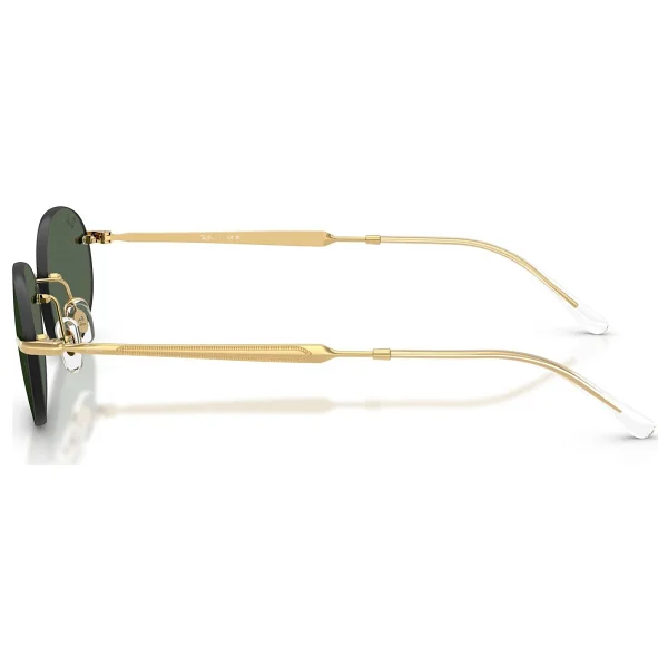Ray-Ban 3767 001/71 Arista Gold-Green Güneş Gözlüğü - Görsel 4