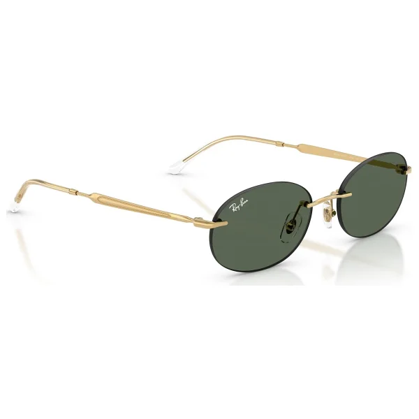 Ray-Ban 3767 001/71 Arista Gold-Green Güneş Gözlüğü - Görsel 6