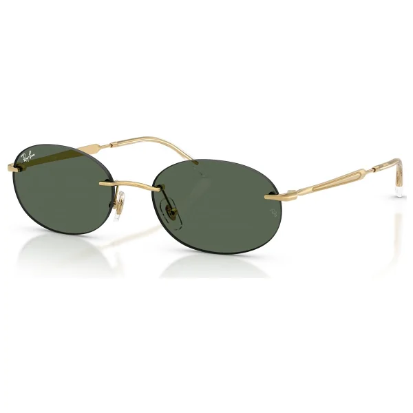 Ray-Ban 3767 001/71 Arista Gold-Green Güneş Gözlüğü - Görsel 2