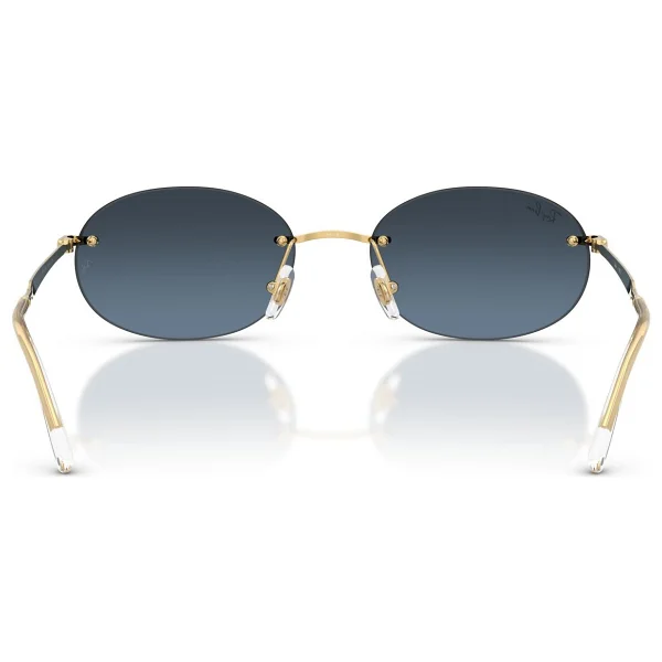 Ray-Ban 3767 001/4C Arista Gold-Dark Grey Güneş Gözlüğü - Görsel 8