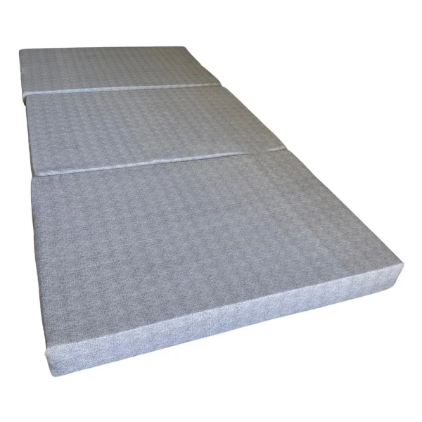 Tek Kişilik Katlanır Koltuk Katlanır Yatak Kanepe Yer Yatağı Tek Kişilik GRİ-90X190X10 cm - Çok Renkli - 120 x 180 x 8 cm - Görsel 5