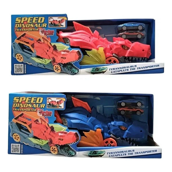 L-389 Araba Fırlatan Dinozor Kamyon - Görsel 5