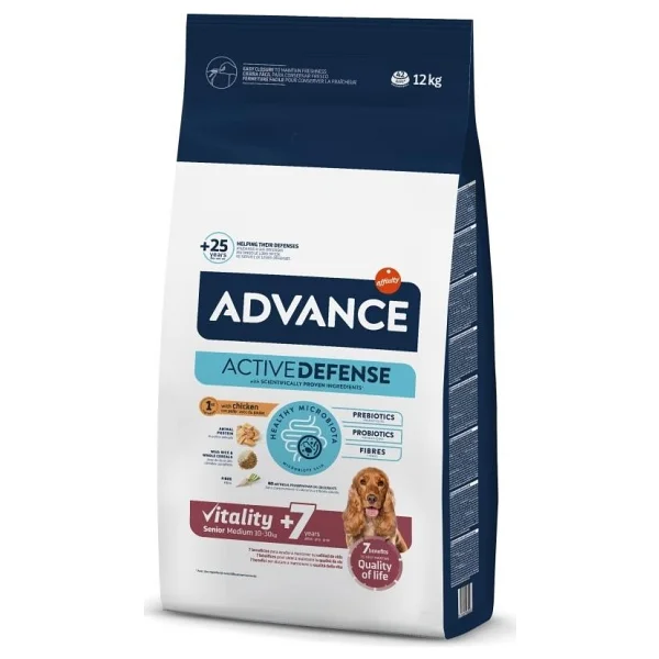 Advance Senior Medium +7 Tavuklu 12 kg Orta Irk Yaşlı Köpek Maması - Görsel 3
