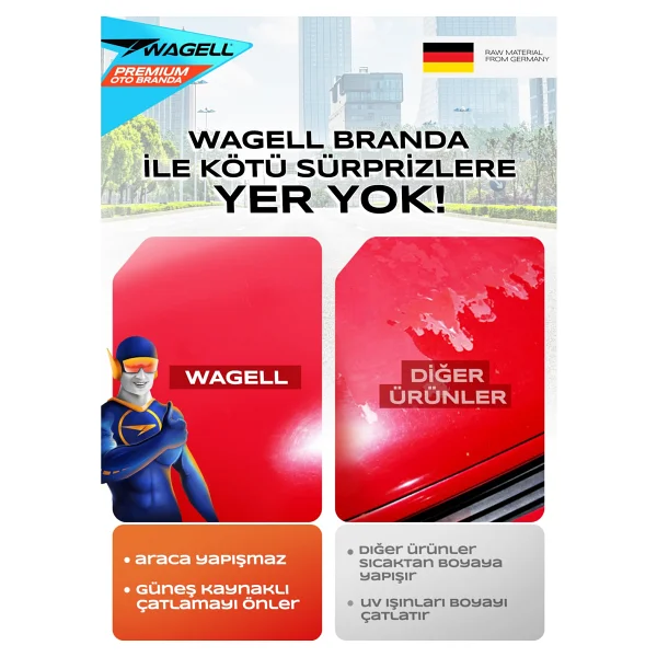 Hyundai Accent Era Uyumlu AX40 Araba Brandası - Oto Çadır Örtü - Görsel 4