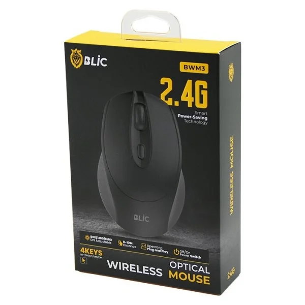 Blic BWM3 Optik Kablosuz Mouse - Görsel 2