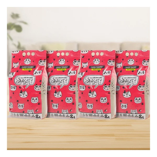 Bastet Premium Doğal 8 lt 4'lü Kedi Kumu - Görsel 5