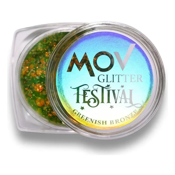 Mov Glitter Festival Greenish Bronze Vücut Simi - Görsel 2