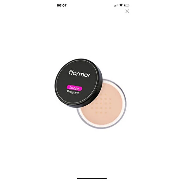 Flormar Loose Ultra İnce Dokulu & Yarı Mat Bitişli 15 gr Sabitleyici Toz Pudra - Görsel 4