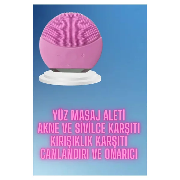 Ikili Cilt Bakım Seti 5 Başlıklı Yüz Temizleme ve Masaj Aleti Canlandırıcı ve Onarıcı - Görsel 8