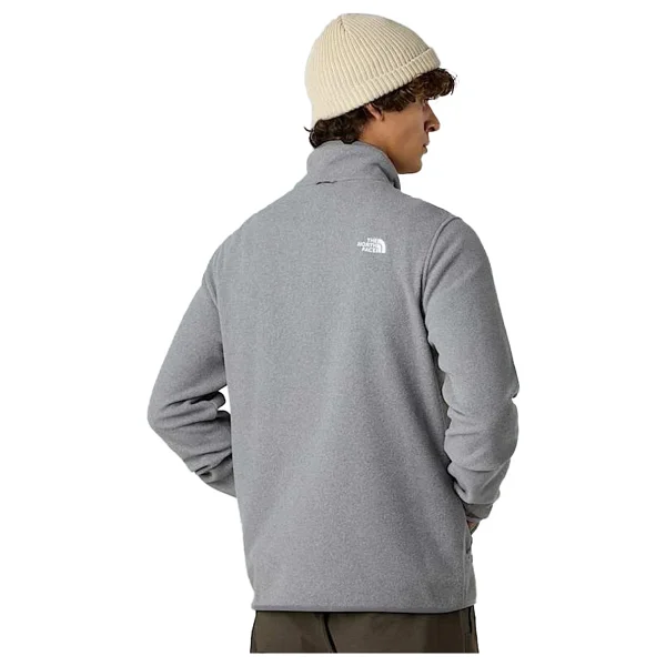 The North Face Glacier NF0A8D0RCQI1 Tam Fermuarlı Gri Erkek Polar - Görsel 8